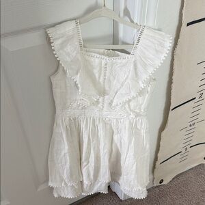 Us Angels White Formal Kids Dress
